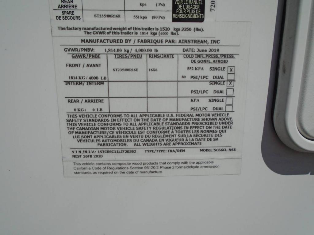 EXPIRED LISTING - 2020 Airstream Nest 16 FB Trailer - $51,995 - Veneta ...