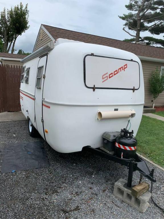 SOLD - 1983 16' Scamp - $9,500 - Brentwood, NY | Fiberglass RV's For Sale