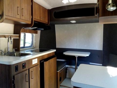 armadillo travel trailer with bathroom